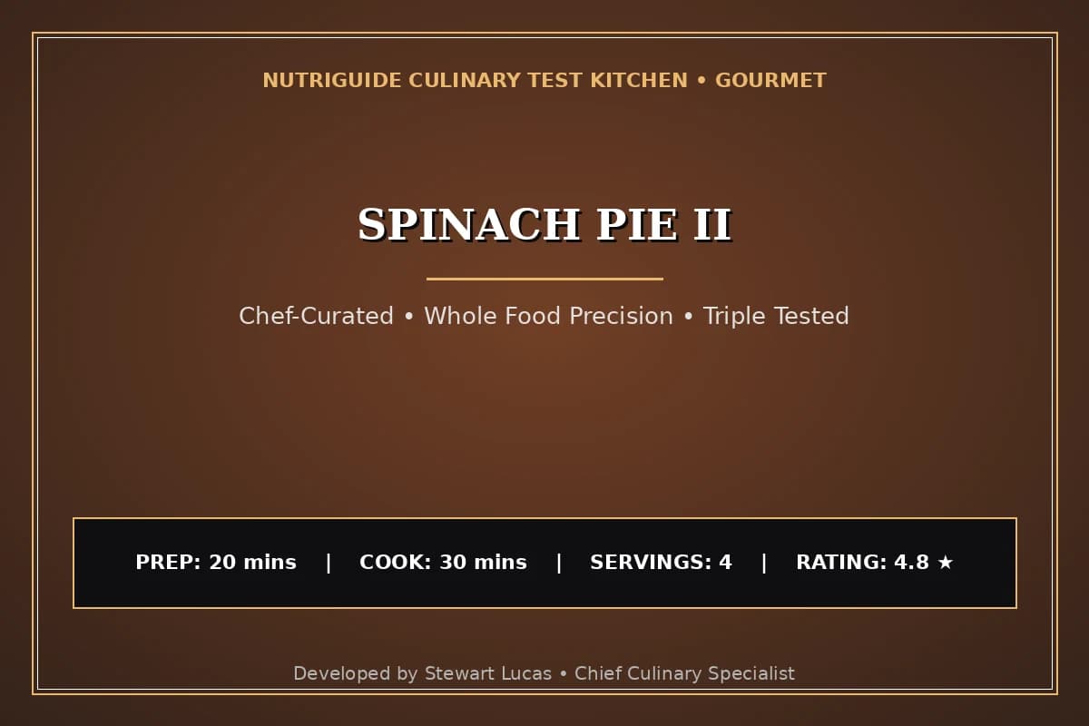 Spinach Pie Ii