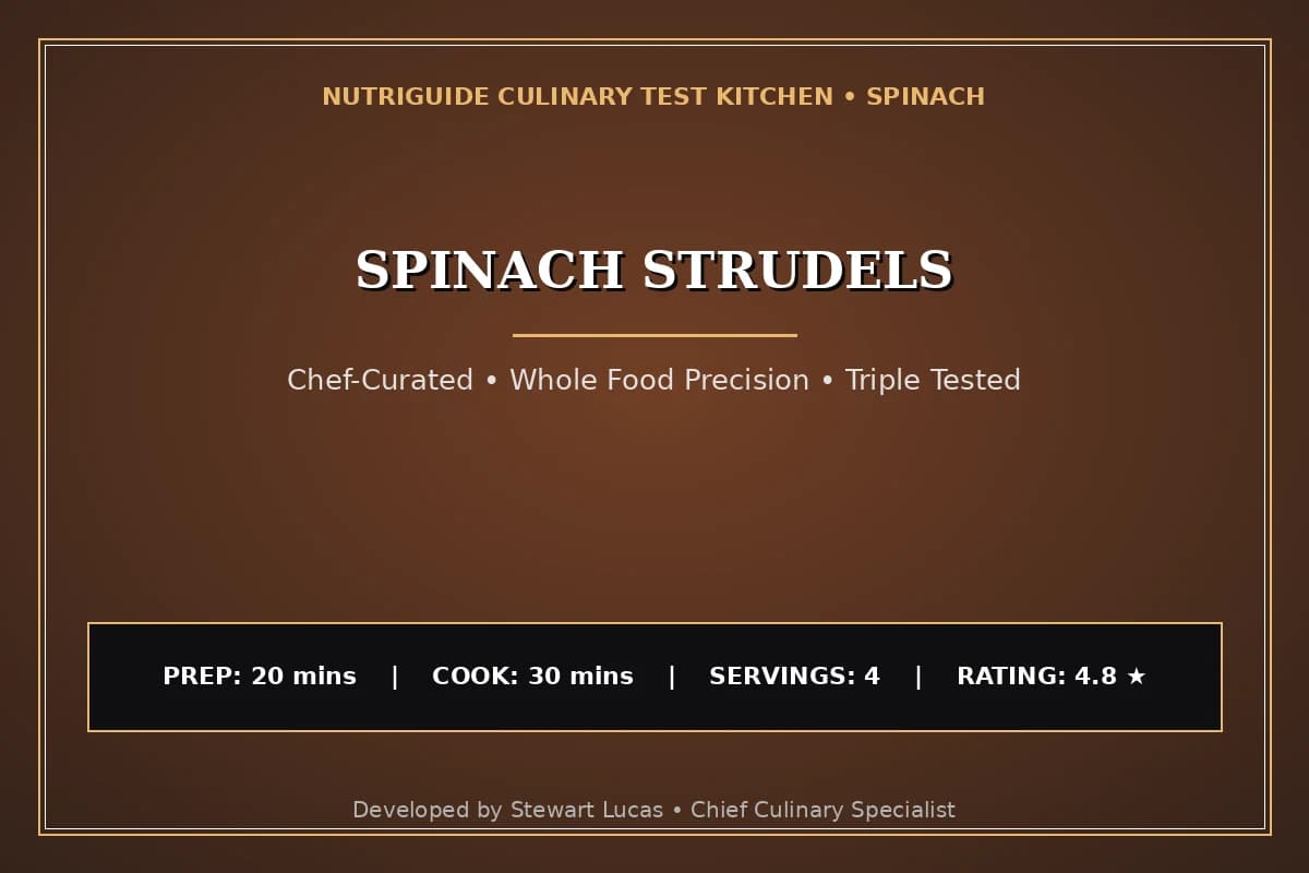 Spinach Strudels