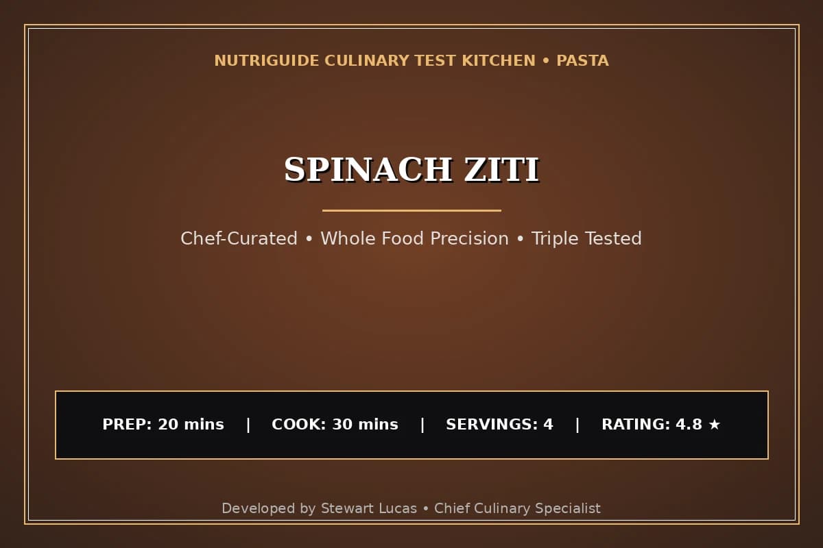 Spinach Ziti
