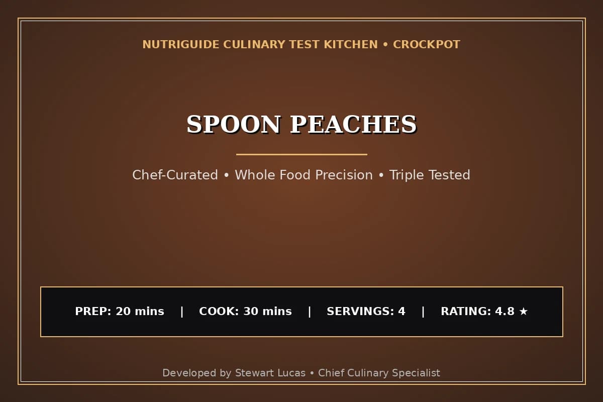 Spoon Peaches