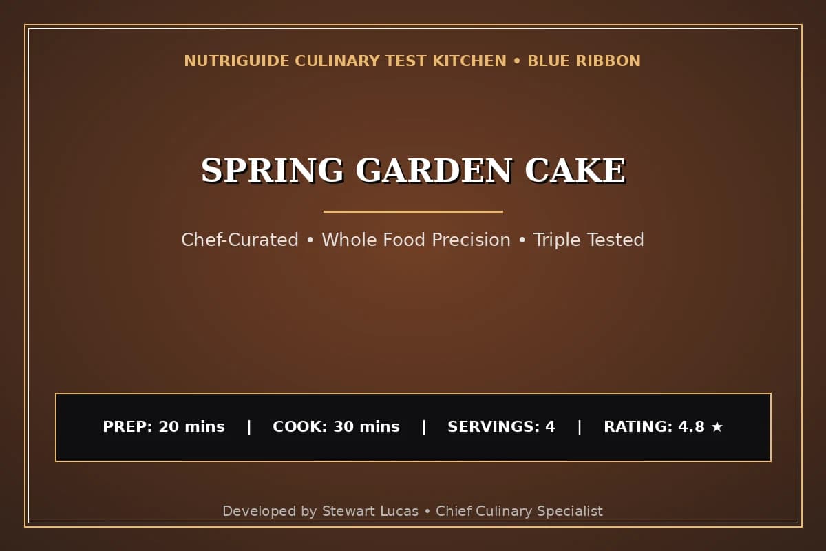 Spring Garden Cake