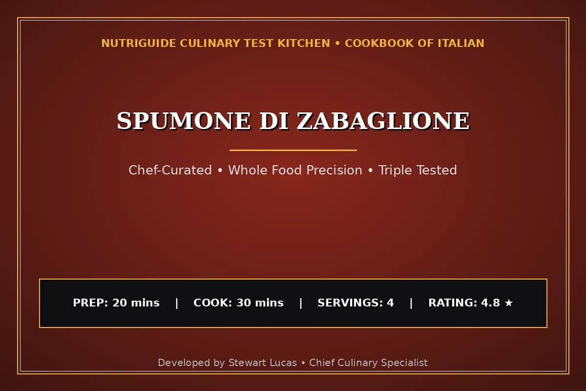 Spumone Di Zabaglione