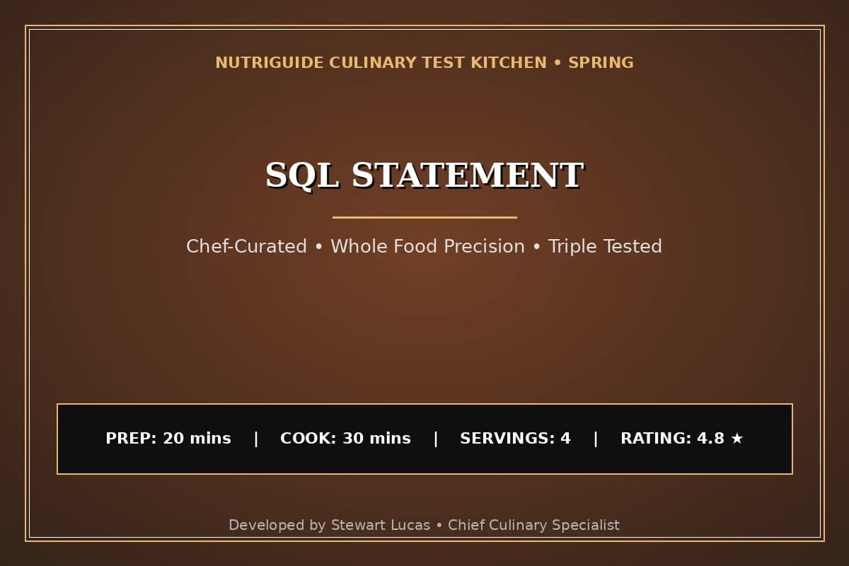 Sql Statement