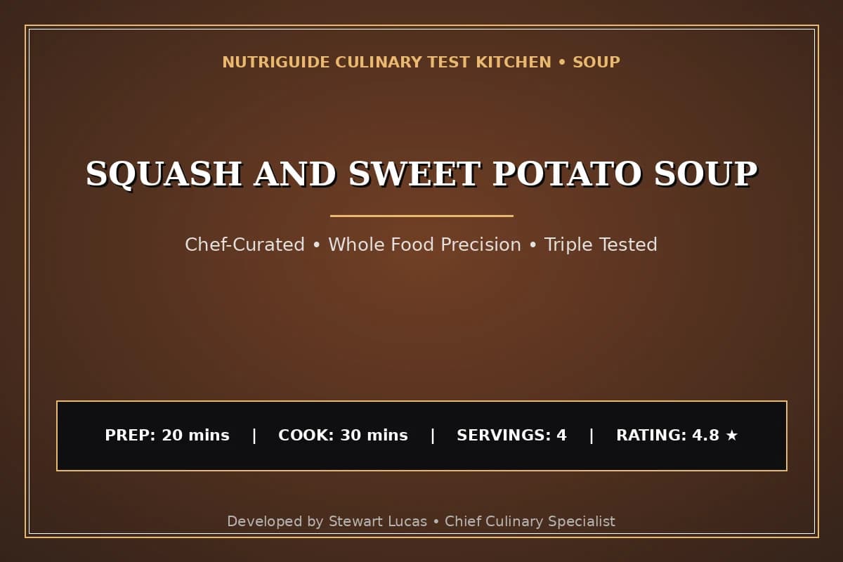 Squash And Sweet Potato Soup