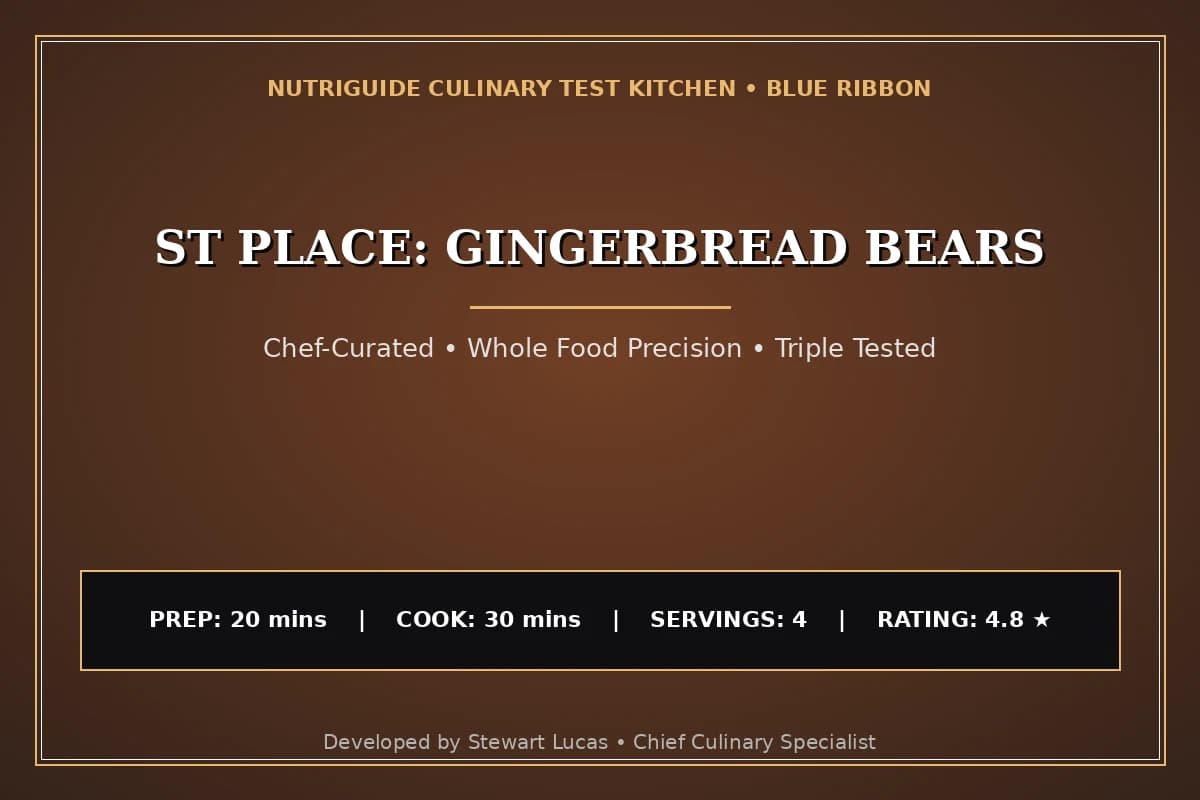 St Place: Gingerbread Bears