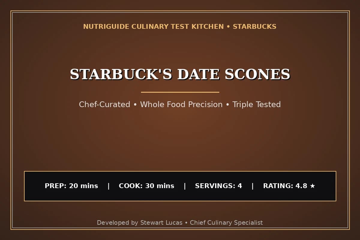 Starbuck'S Date Scones