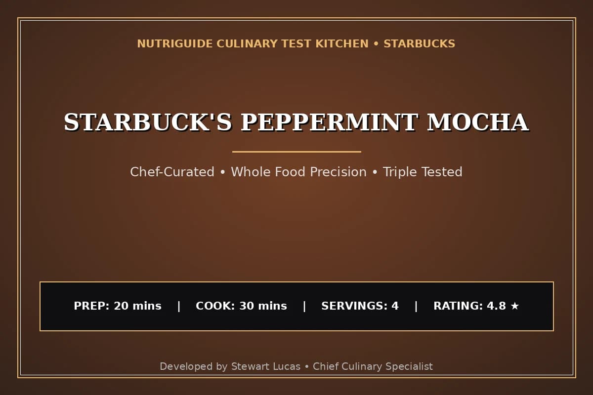 Starbuck'S Peppermint Mocha