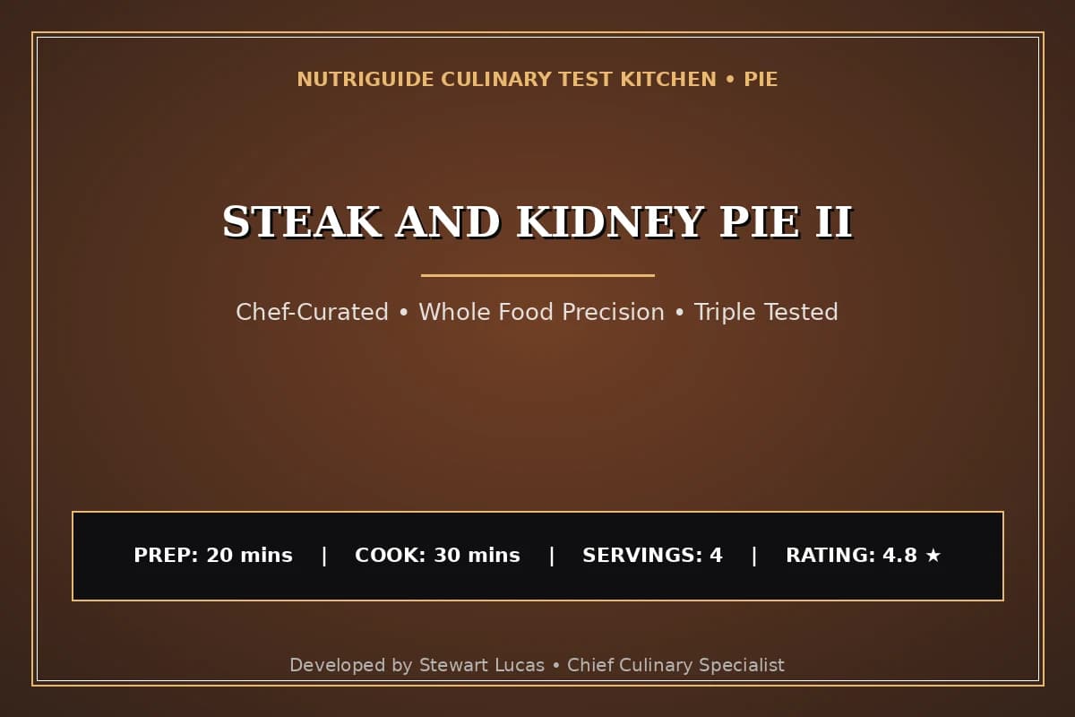 Steak And Kidney Pie Ii