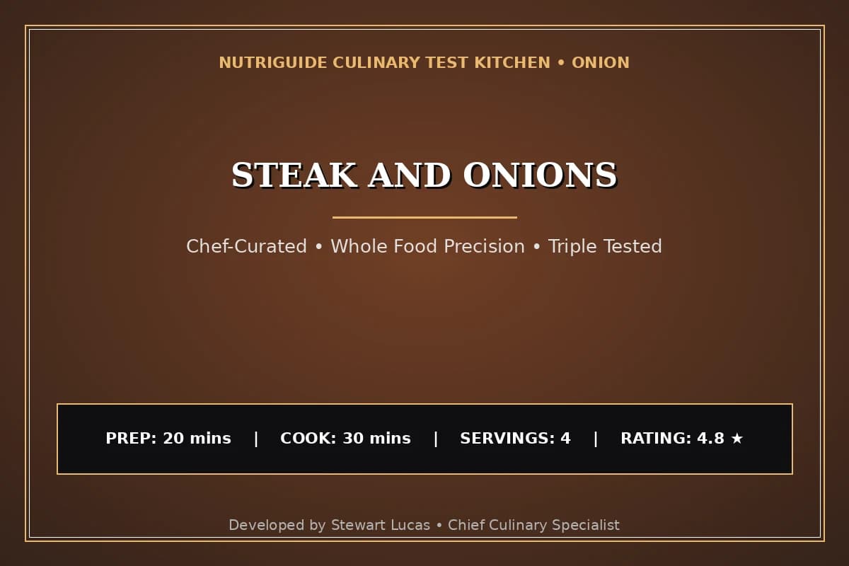 Steak And Onions