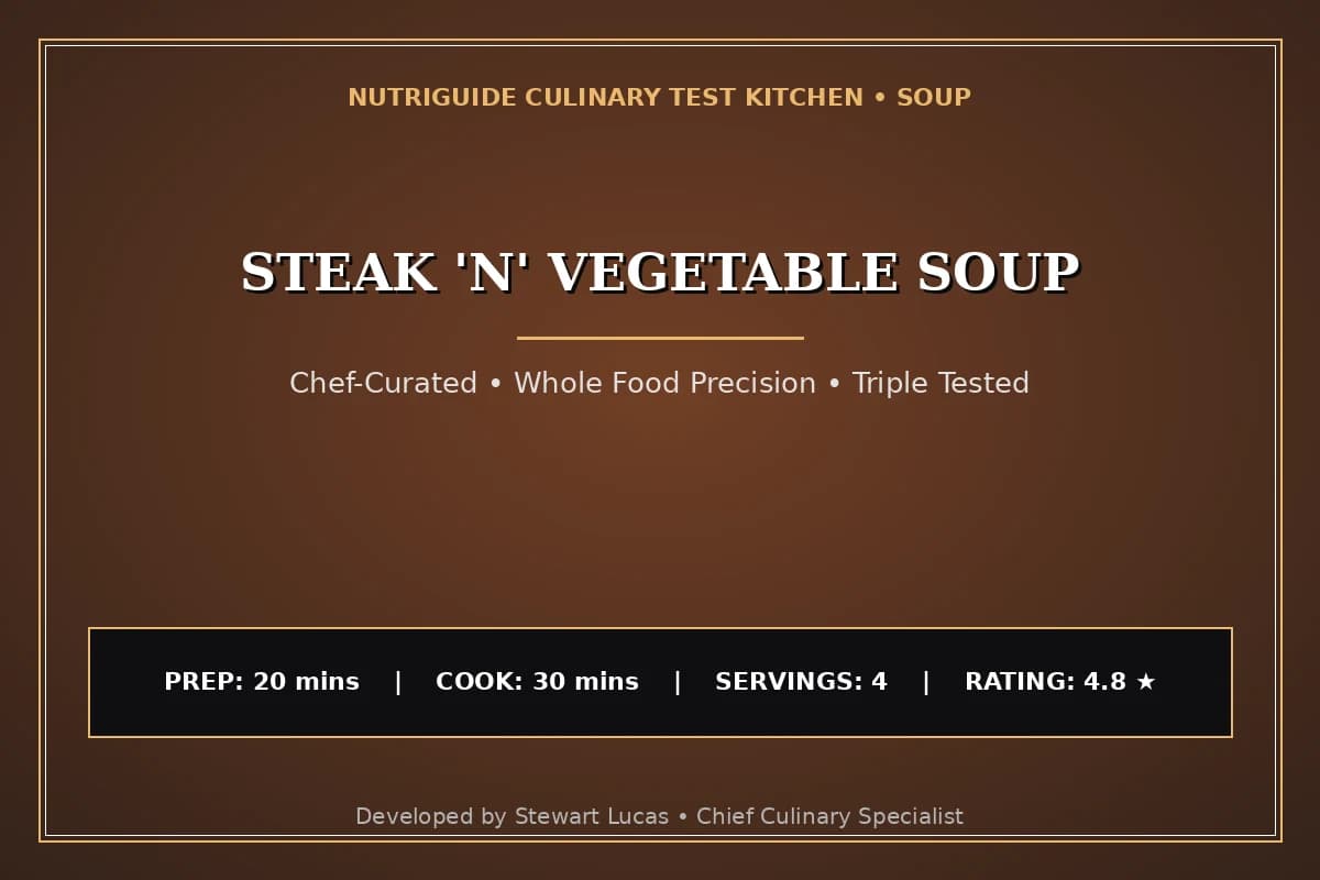 Steak 'N' Vegetable Soup
