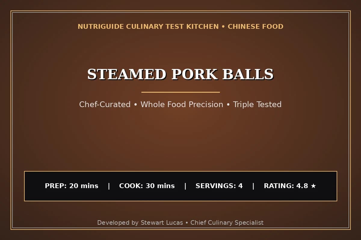 Steamed Pork Balls