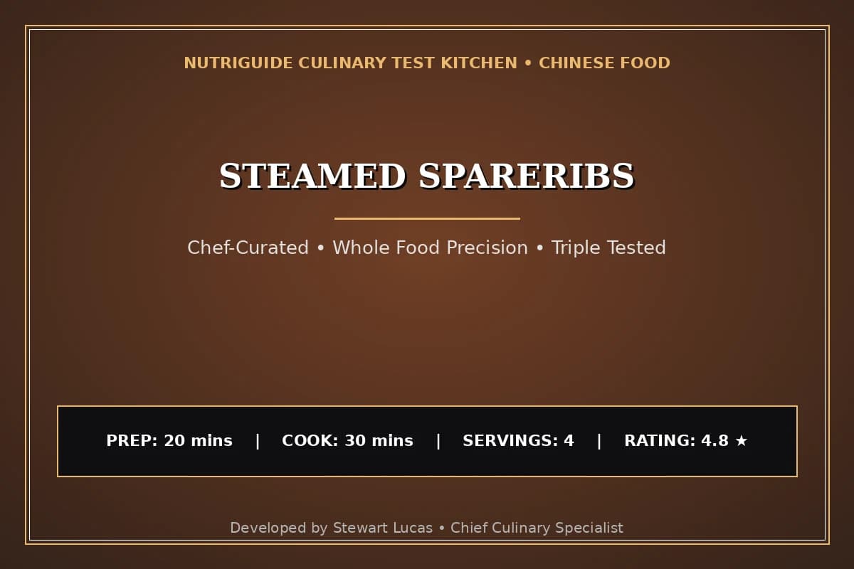 Steamed Spareribs