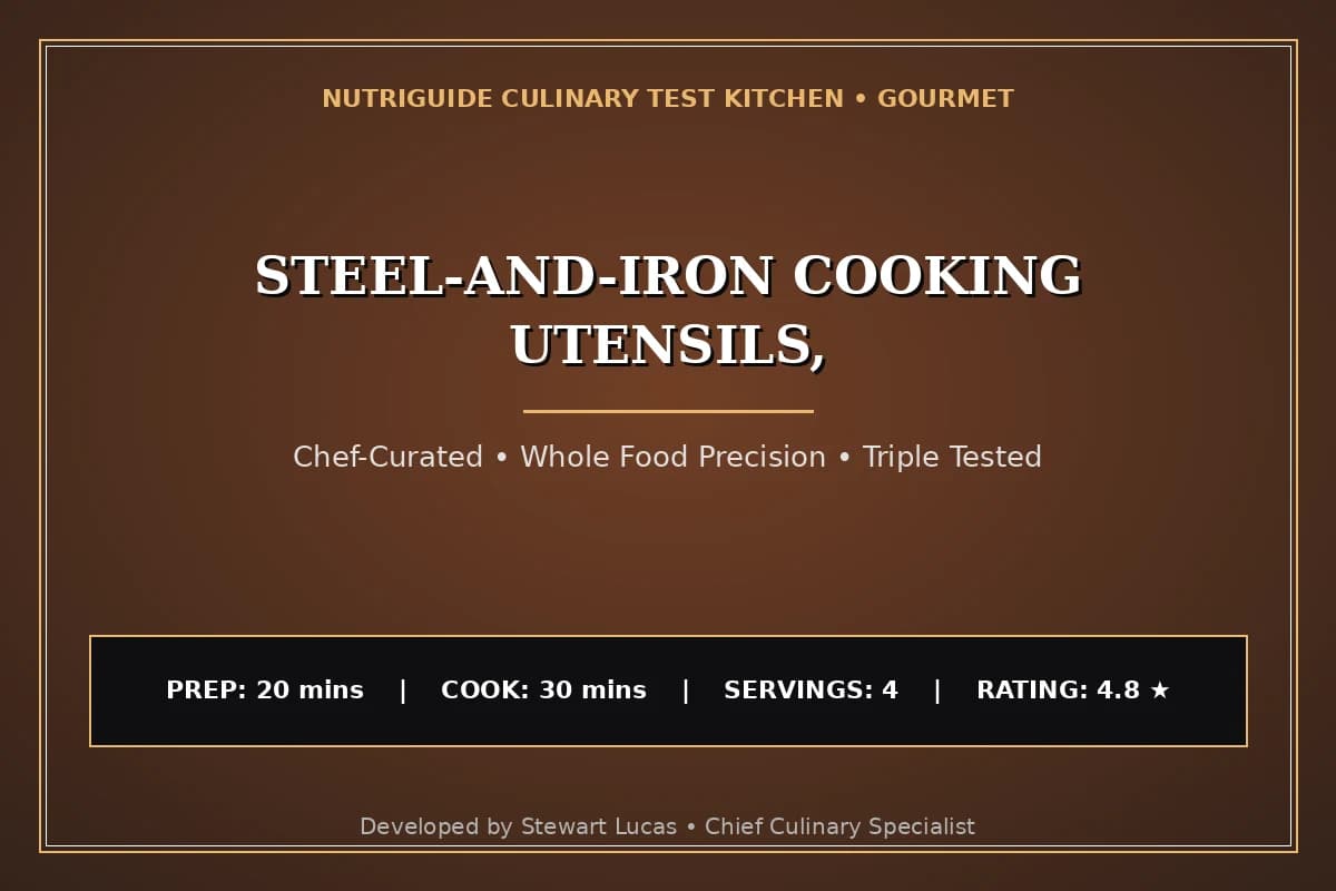 Steel-And-Iron Cooking Utensils,