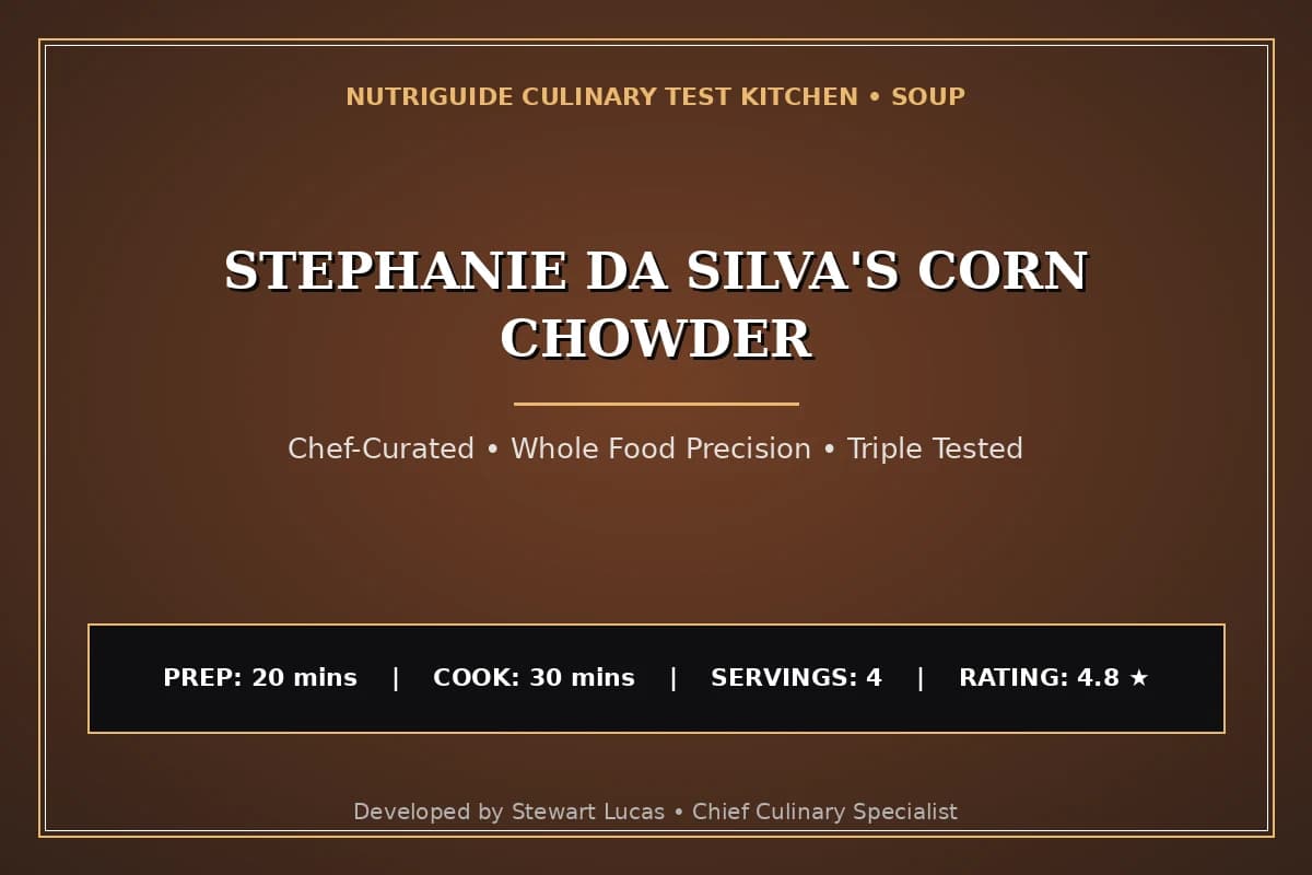 Stephanie Da Silva'S Corn Chowder