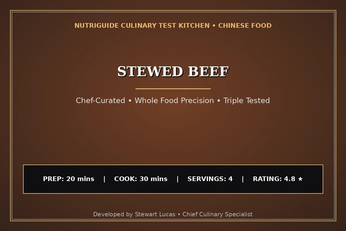 Stewed Beef