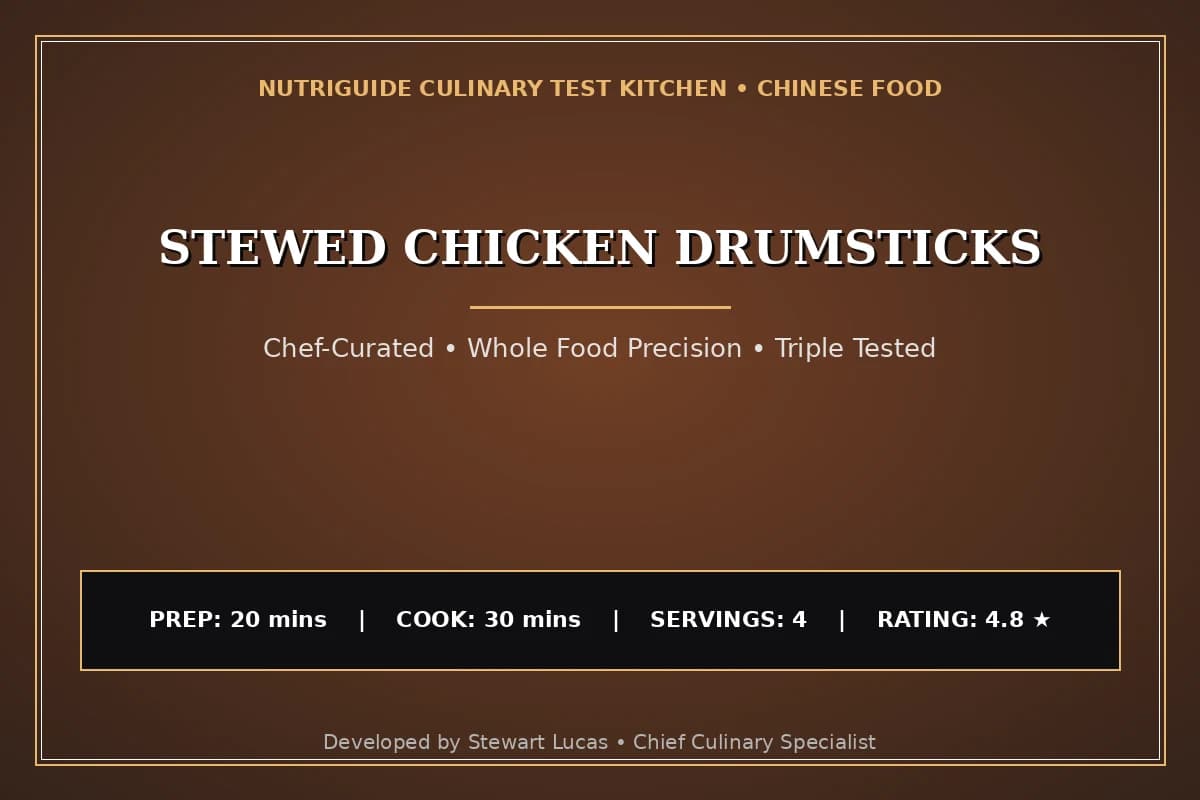 Stewed Chicken Drumsticks