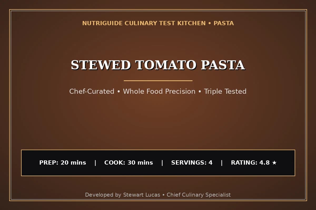 Stewed Tomato Pasta