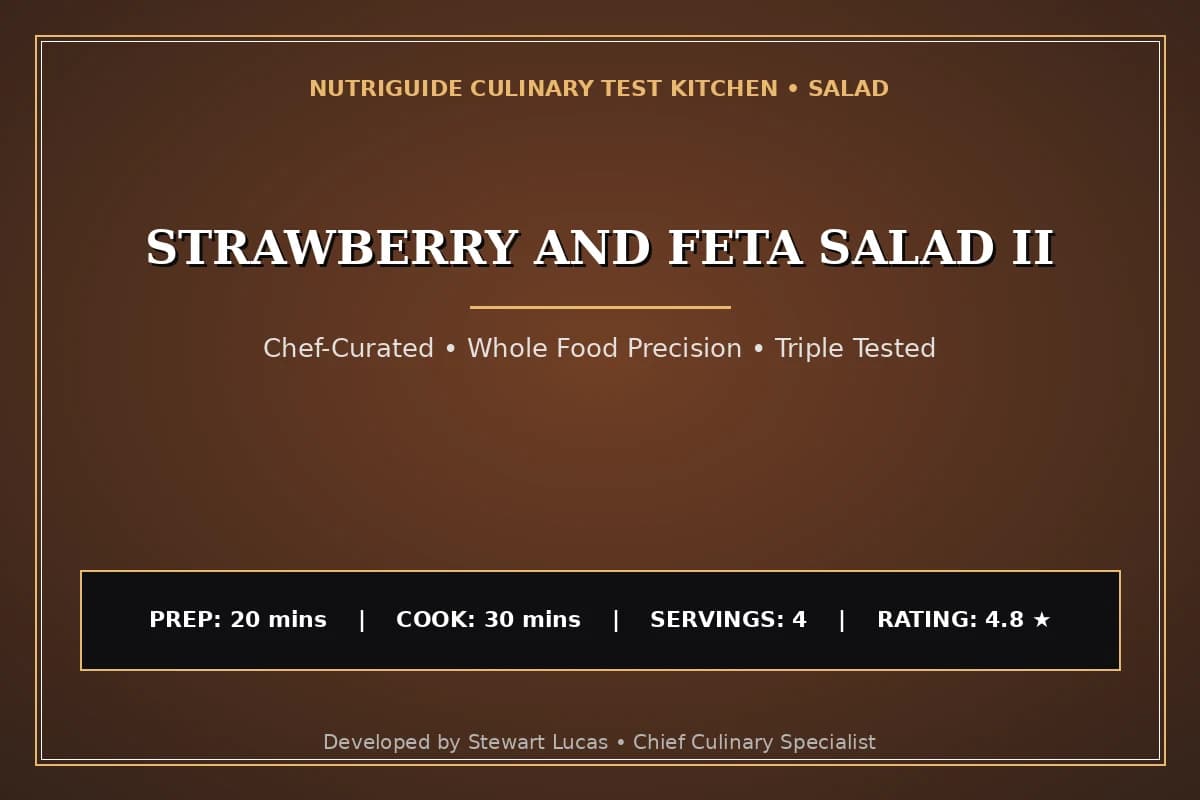Strawberry And Feta Salad Ii