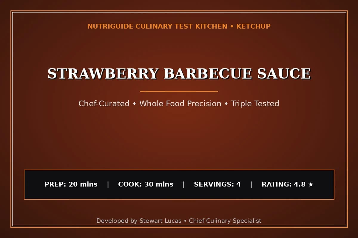 Strawberry Barbecue Sauce