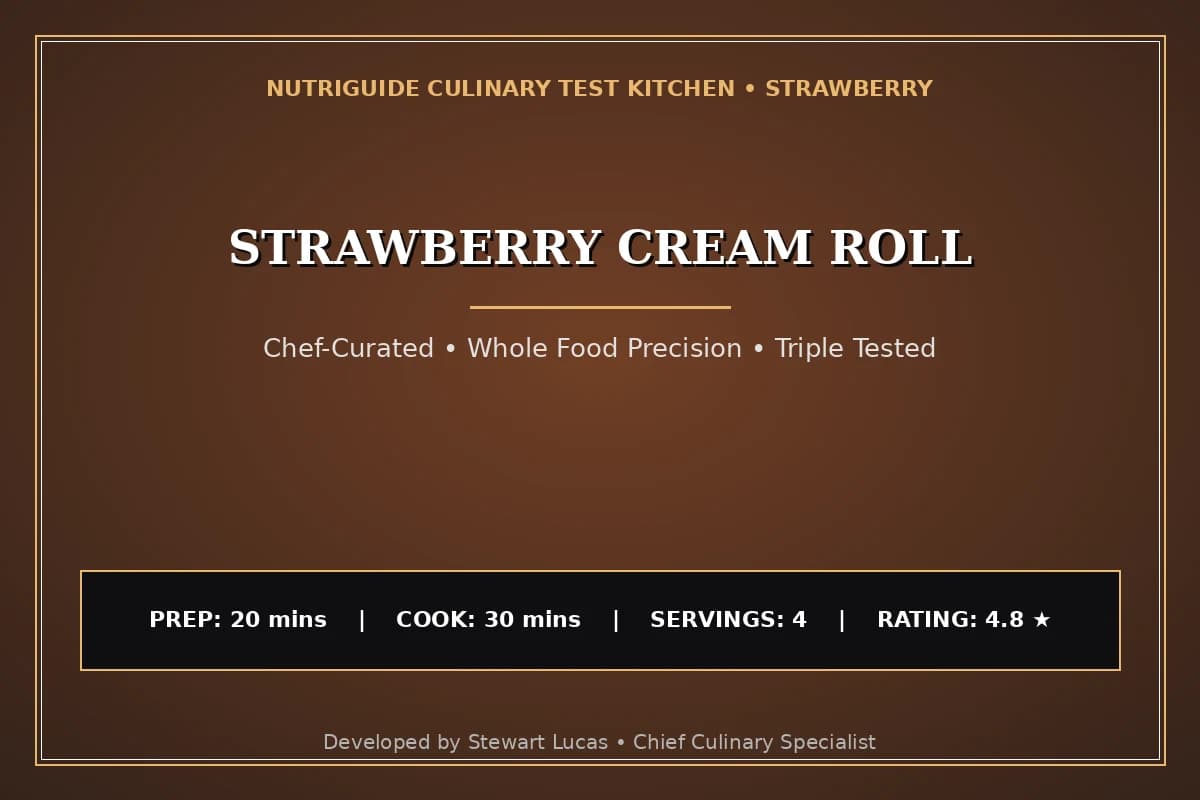 Strawberry Cream Roll