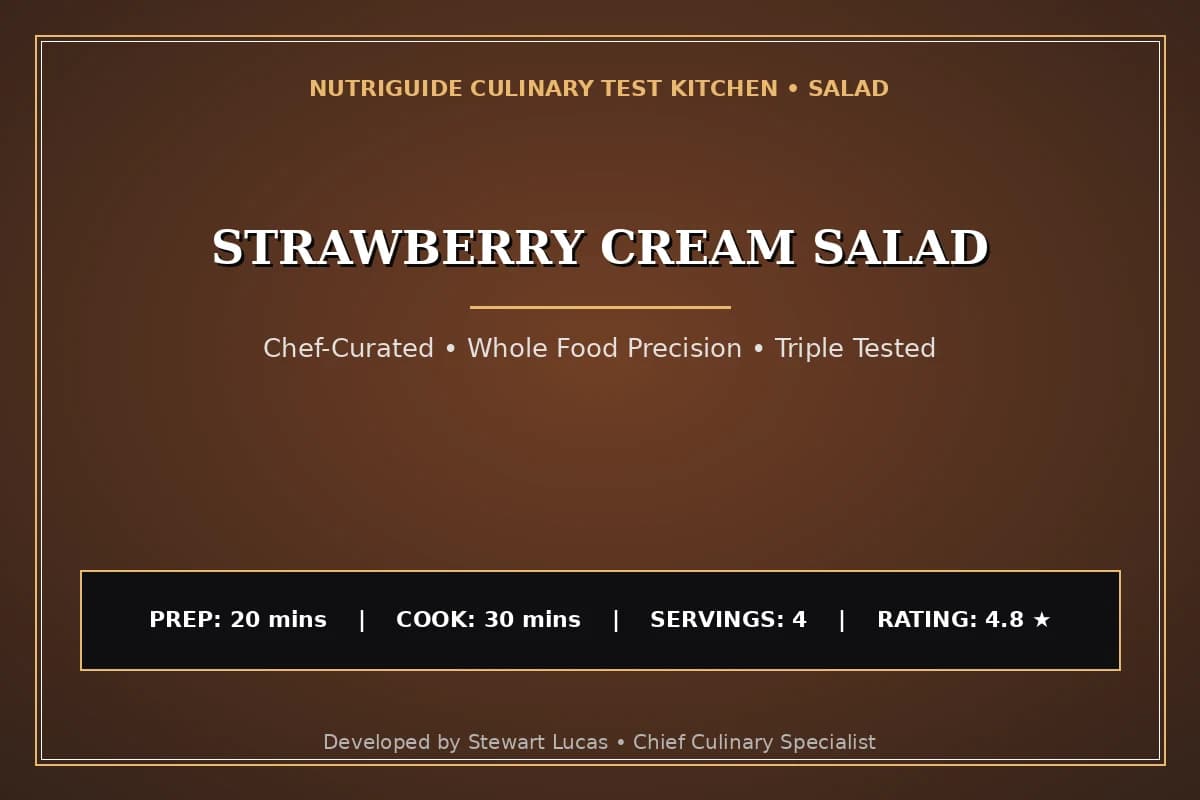 Strawberry Cream Salad