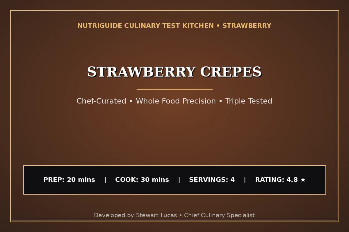 Strawberry Crepes