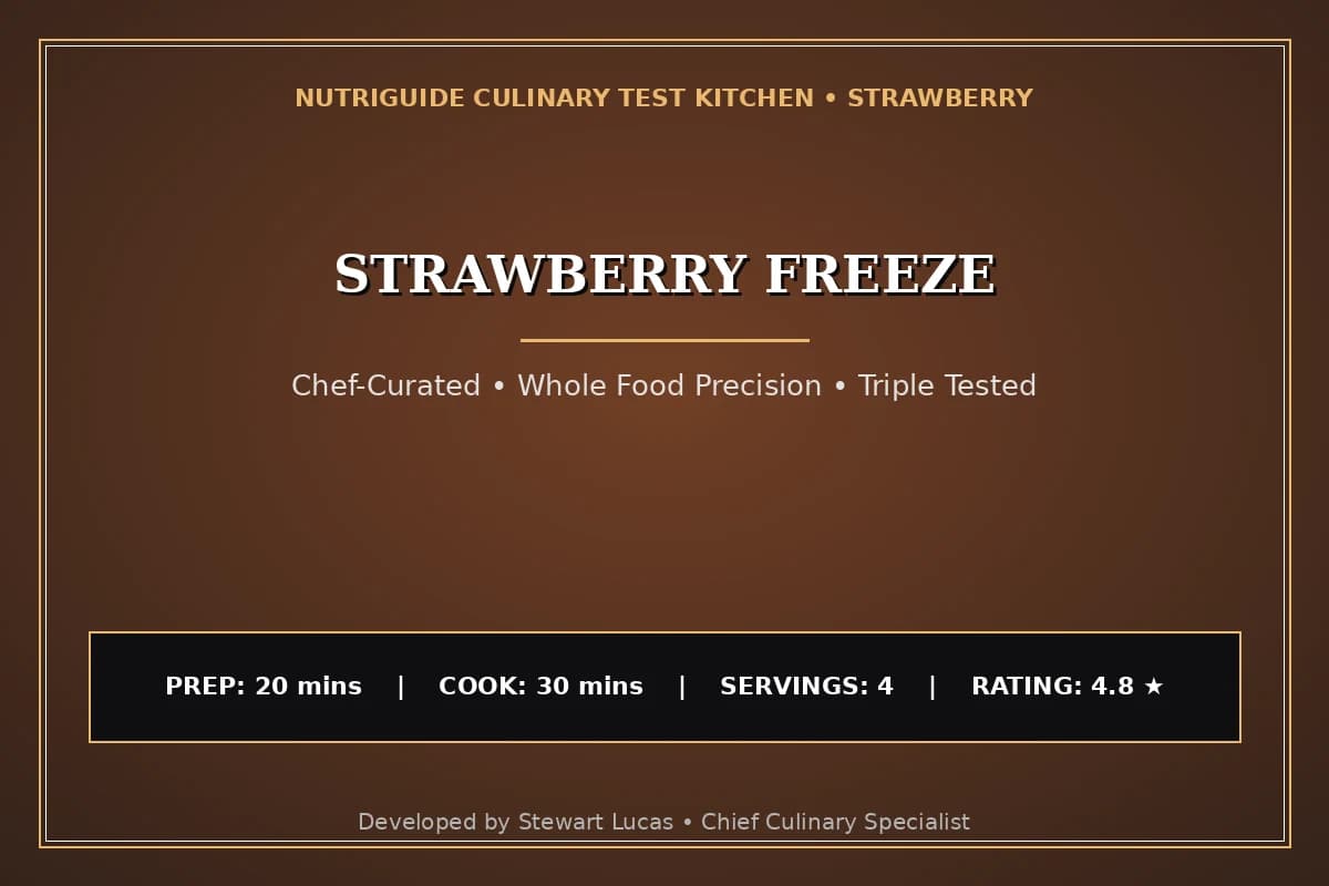 Strawberry Freeze