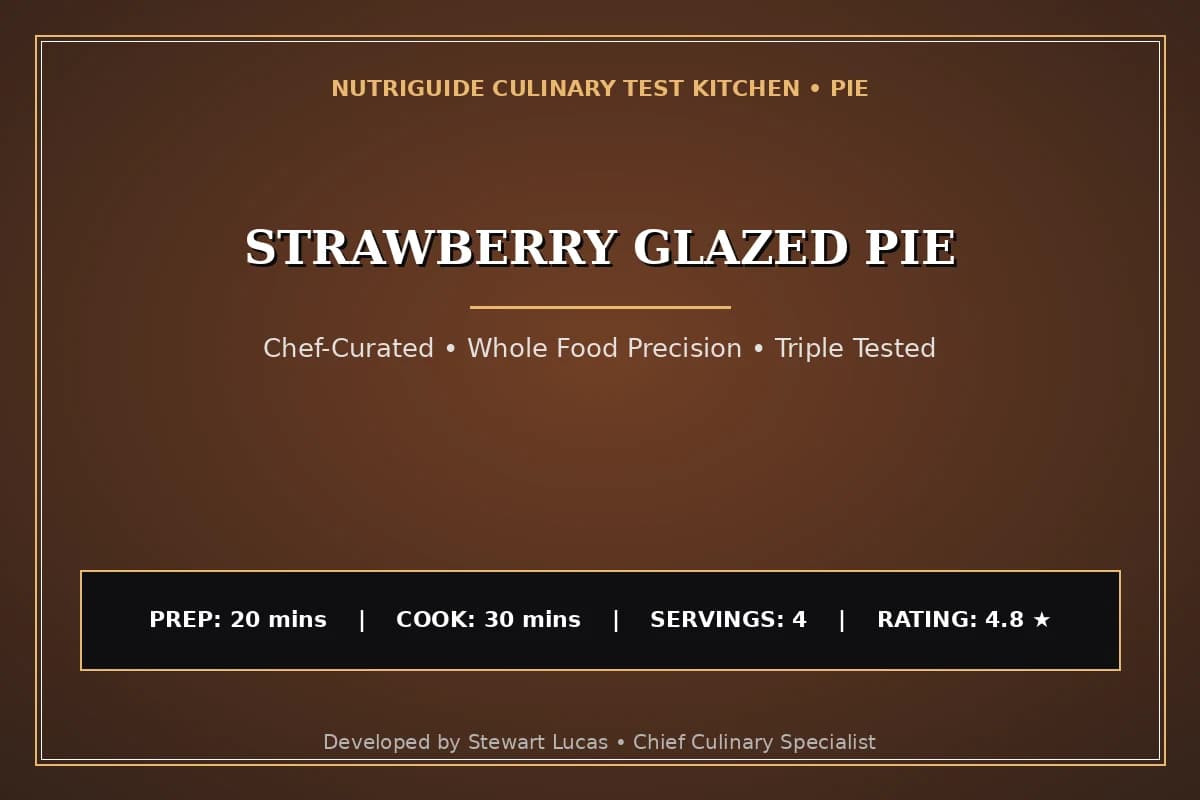 Strawberry Glazed Pie