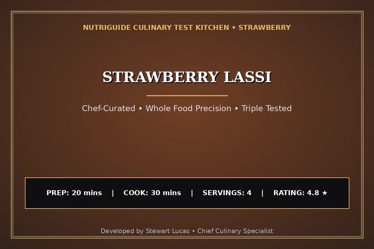 Strawberry Lassi