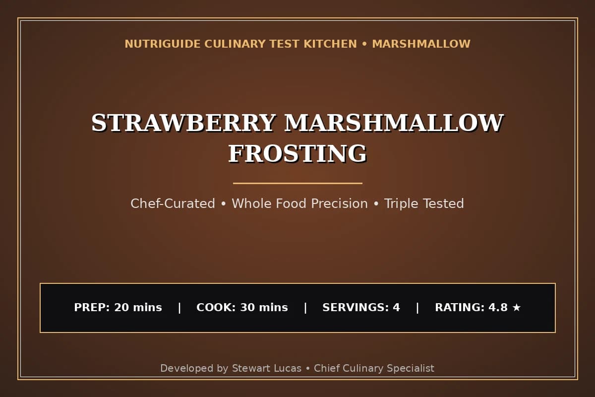 Strawberry Marshmallow Frosting