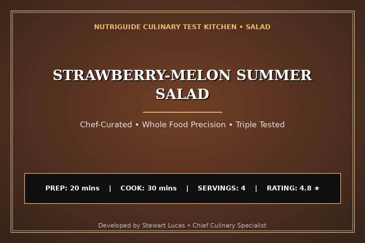 Strawberry-Melon Summer Salad