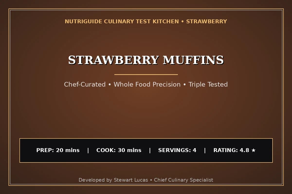 Strawberry Muffins