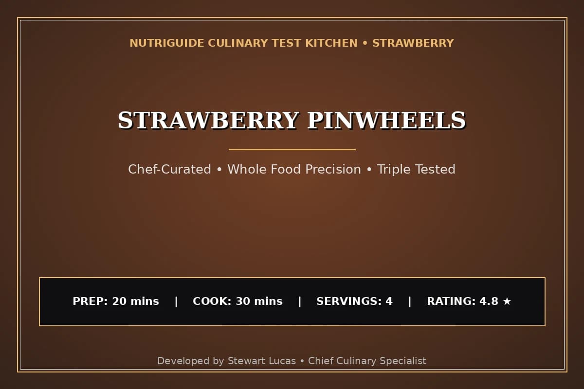 Strawberry Pinwheels