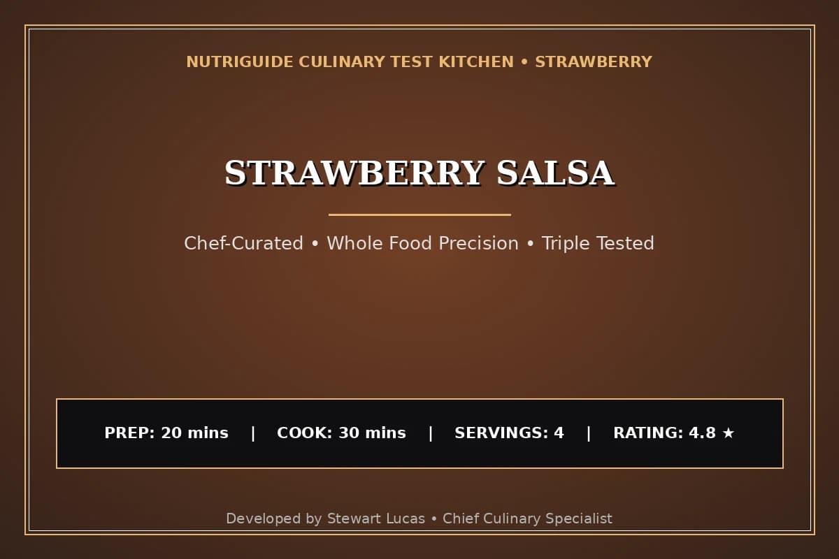Strawberry Salsa