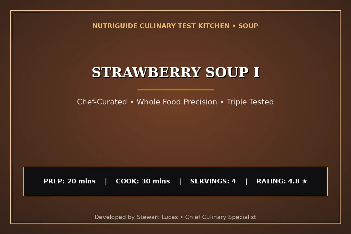 Strawberry Soup I