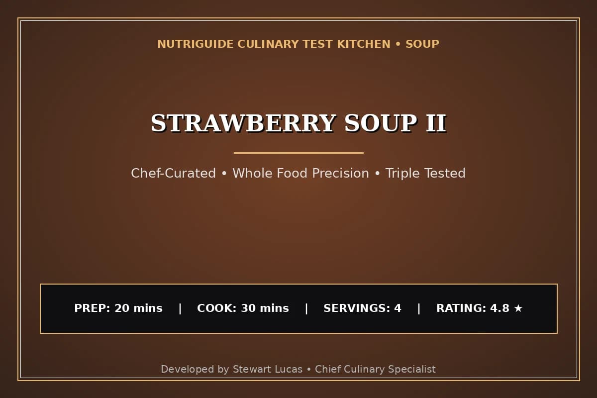 Strawberry Soup Ii