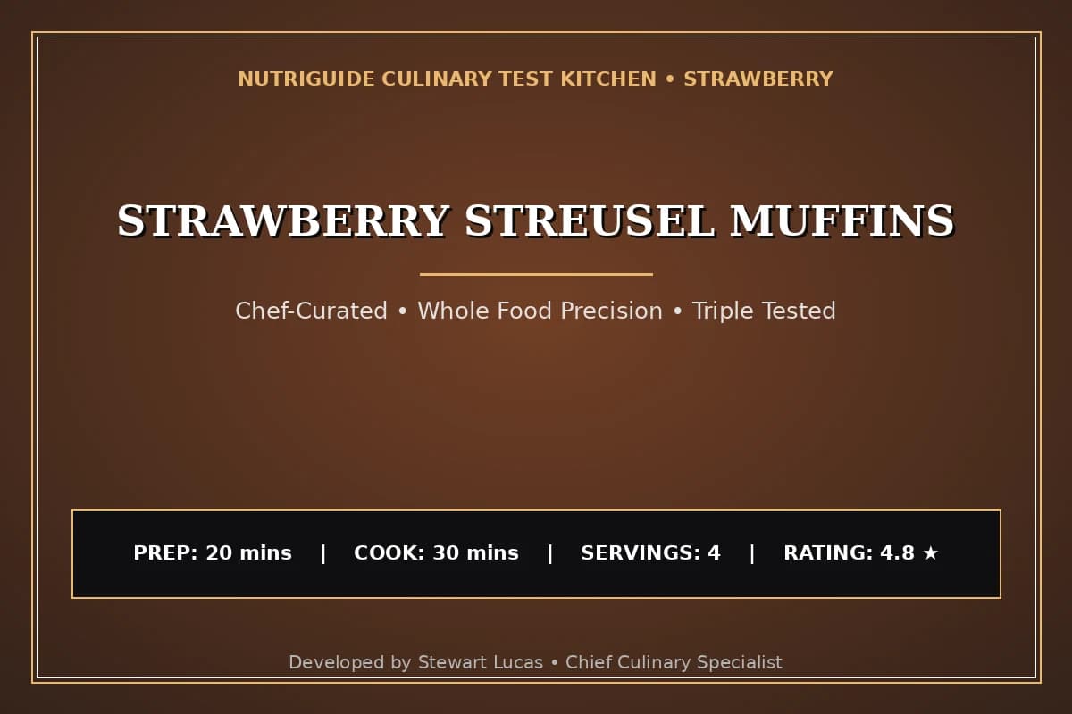 Strawberry Streusel Muffins