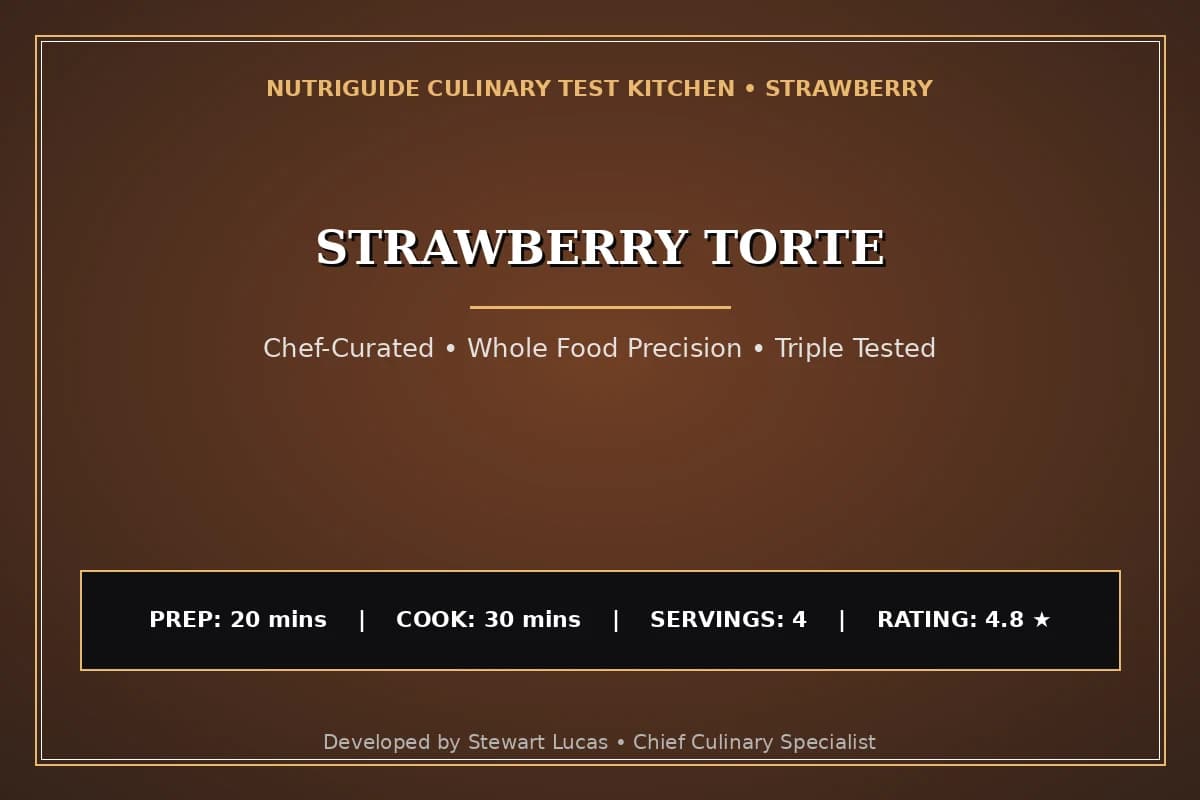 Strawberry Torte