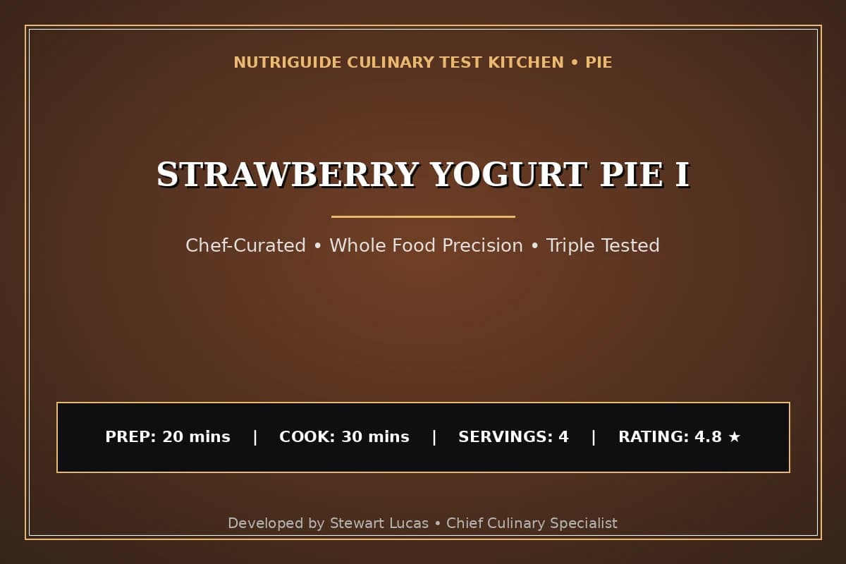 Strawberry Yogurt Pie I