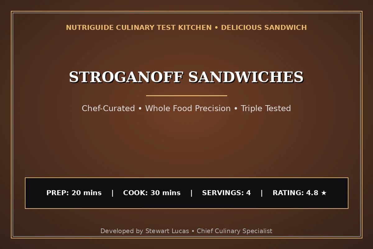 Stroganoff Sandwiches