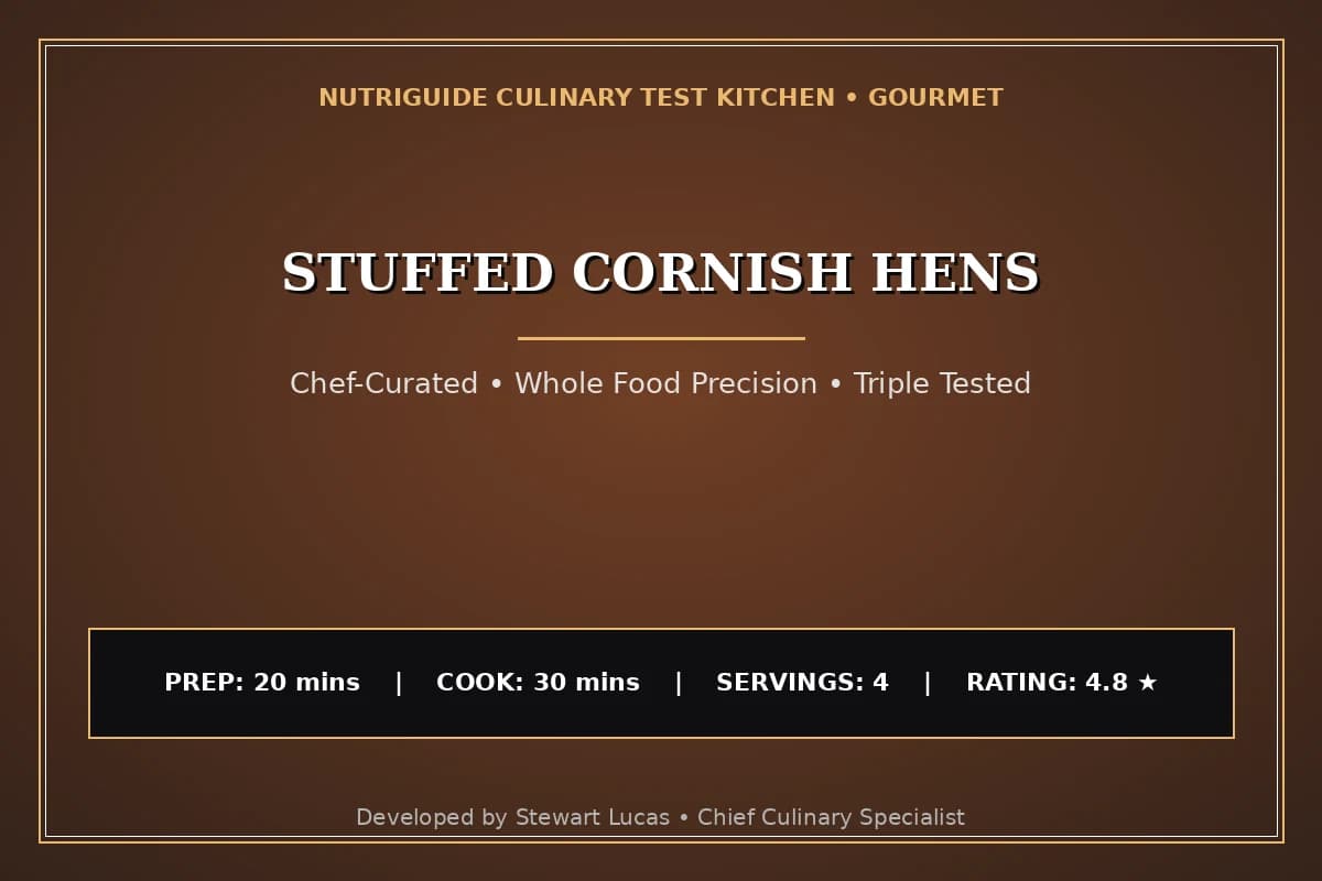 Stuffed Cornish Hens