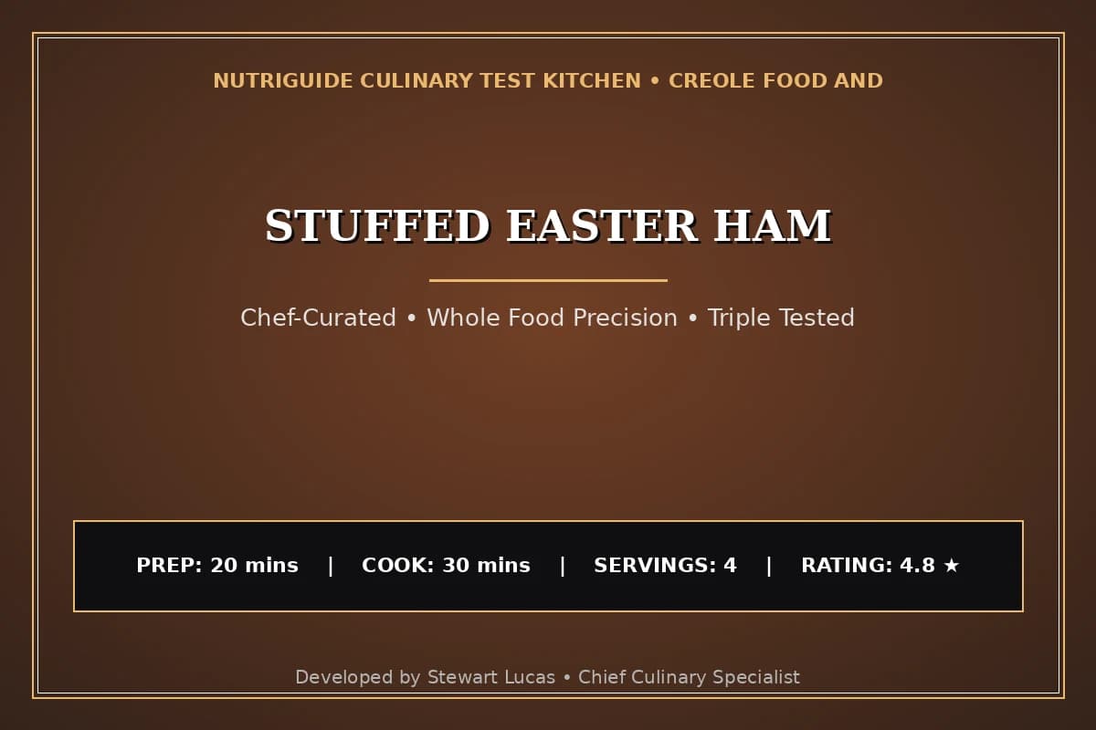 Stuffed Easter Ham