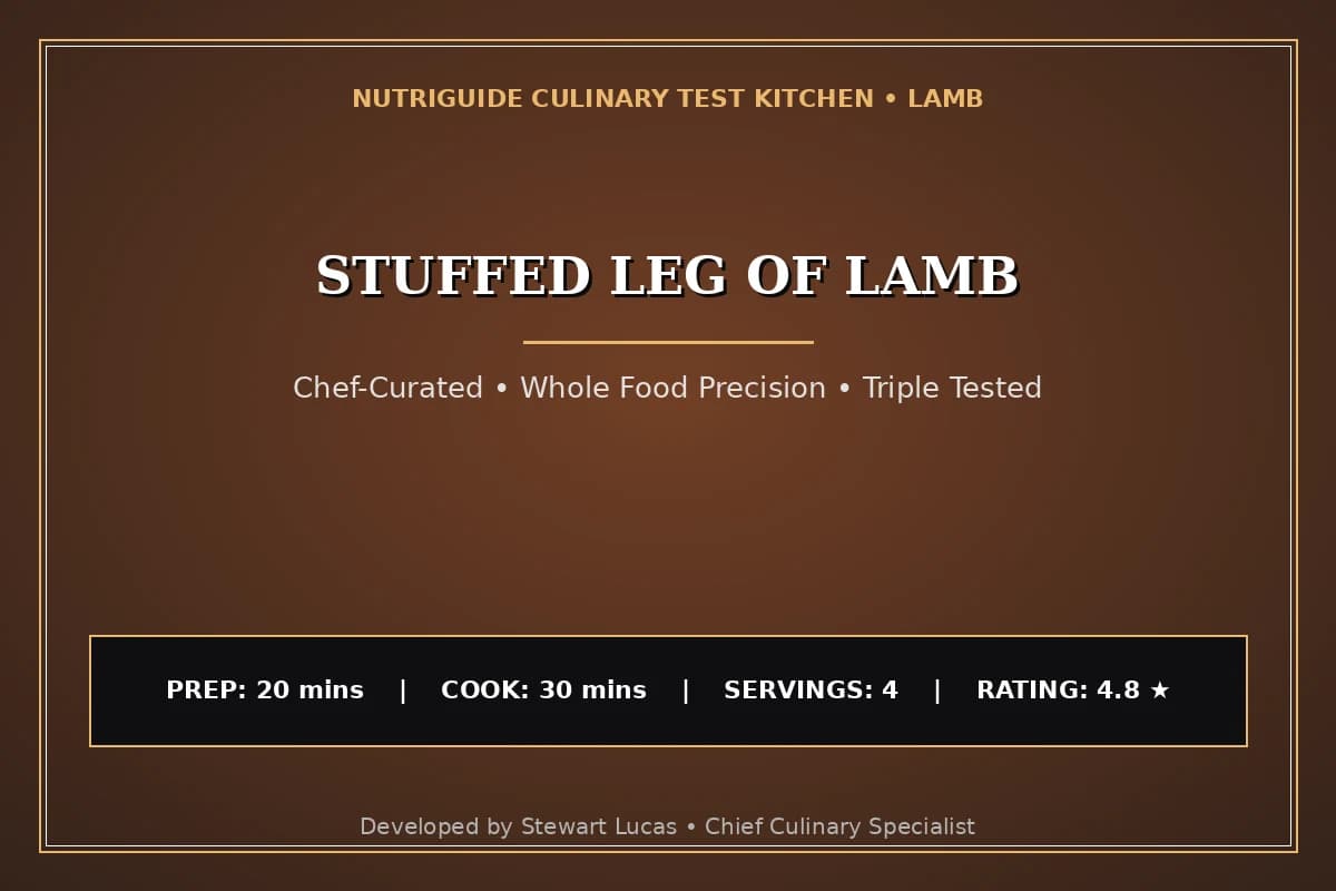 Stuffed Leg Of Lamb