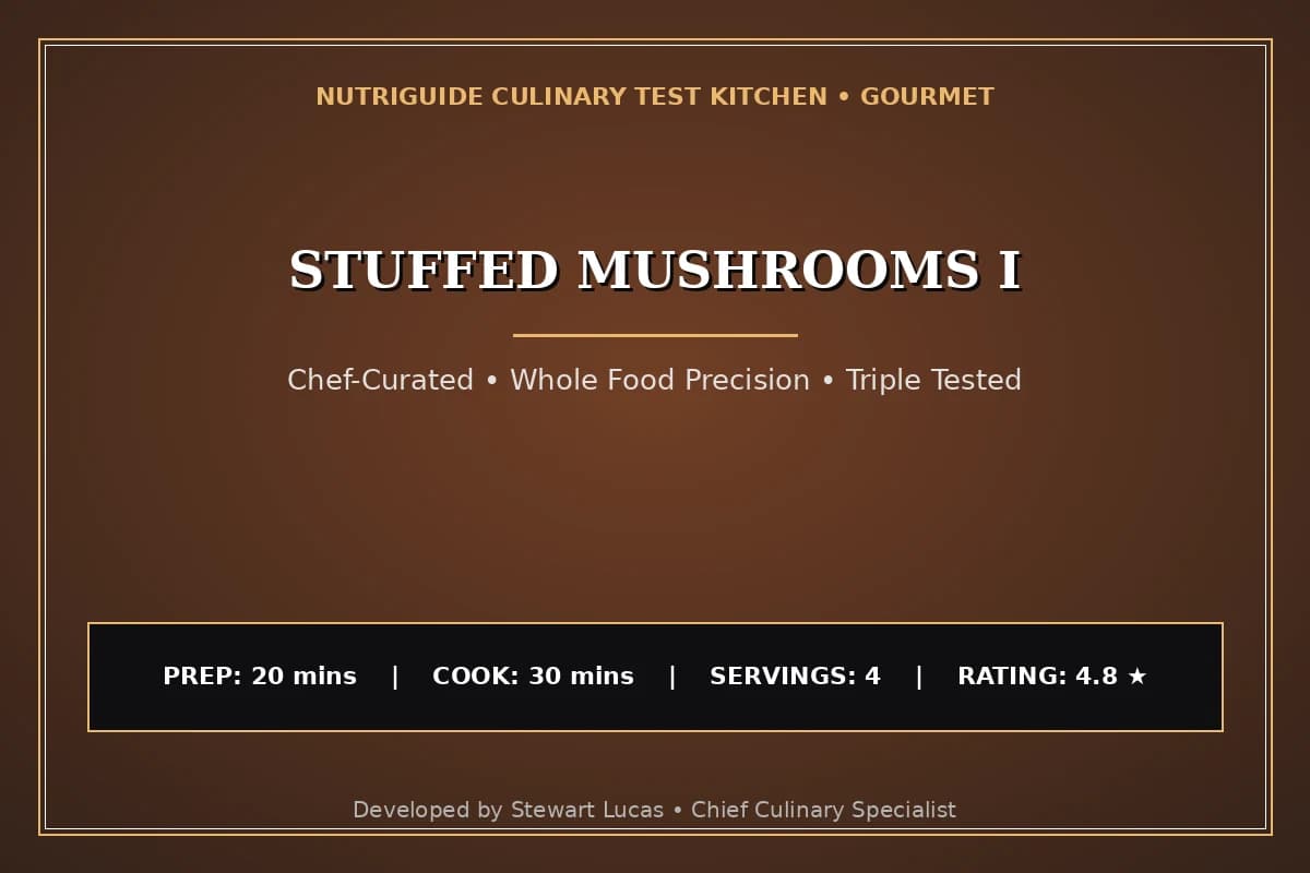 Stuffed Mushrooms I