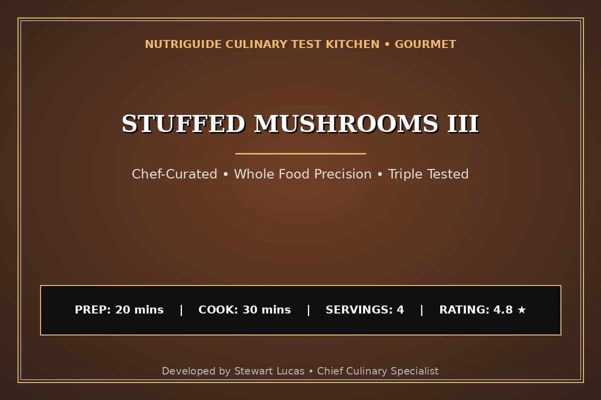 Stuffed Mushrooms Iii