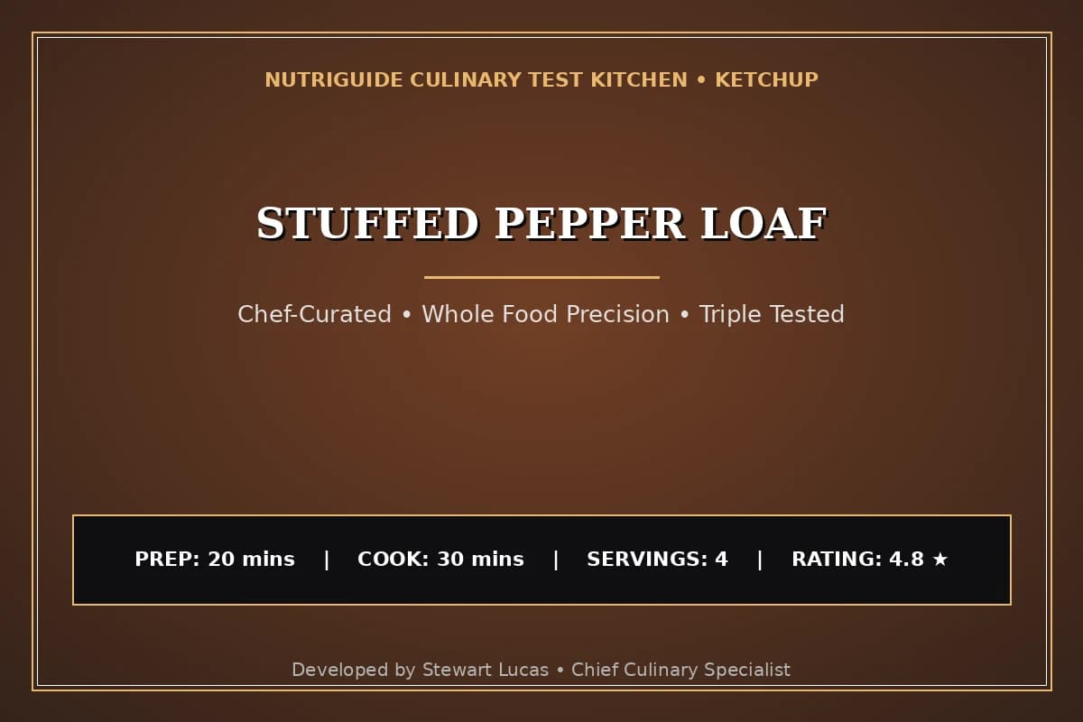 Stuffed Pepper Loaf