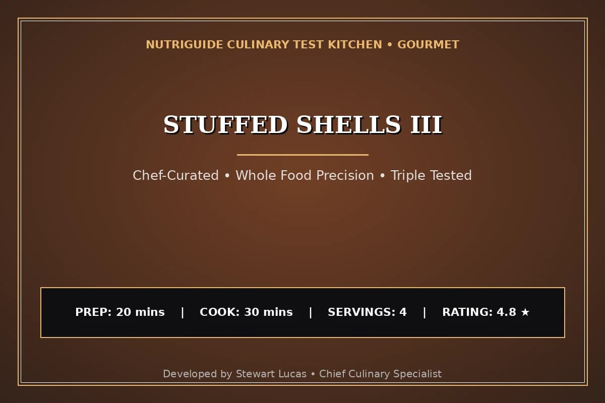Stuffed Shells Iii