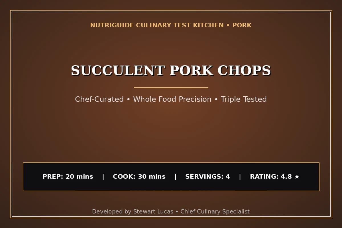 Succulent Pork Chops