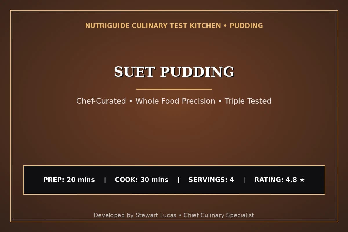 Suet Pudding