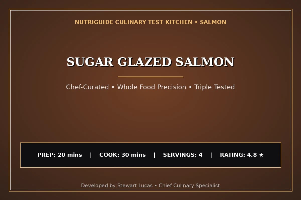 Sugar Glazed Salmon